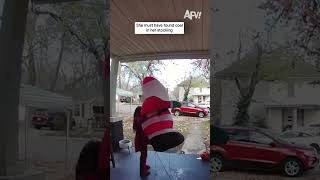 She must have found coal in her stocking