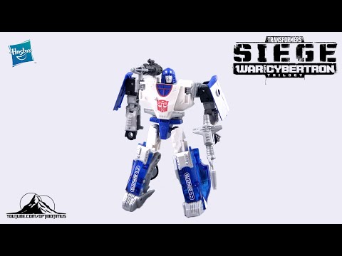 Transformers Siege Deluxe Class MIRAGE Video Review