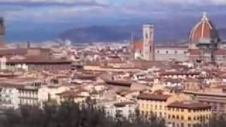 preview picture of video 'Piazzale Michelangelo overlooking Florence Italy'