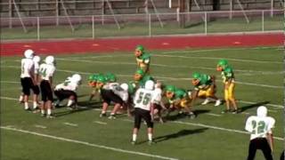 preview picture of video '7TH GRADE FOOTBALL, 80 YARD TOUCHDOWN'