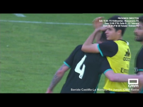 DIRECTO: Fútbol 2ª B. CD Toledo - Real Madrid Castilla. Castilla - La Mancha Media.