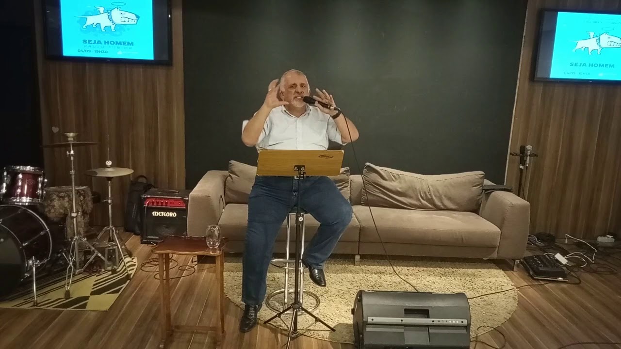 NEM CACHORRO, NEM ANJO - SEJA HOMEM PAULO JUNIOR 05/09/2019