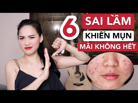 , title : '6 SAI LẦM KHIẾN MỤN MÃI KHÔNG HẾT | Ha Linh Official'