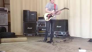 Video thumbnail for Marshall 80s rig: 2210, 1960B G12T-75 & G12-65 cabs, Kramer American Pacer guitar by Bence Koczka