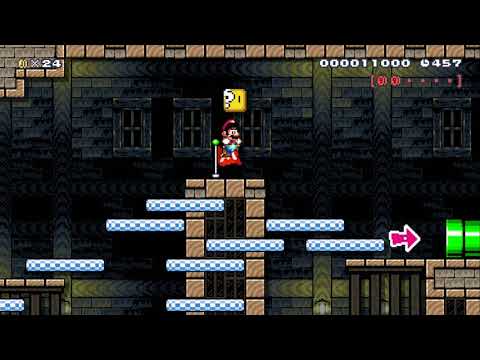 ガラスの階段 by みや ニばん - SUPER MARIO MAKER - NO COMMENTARY 1ay