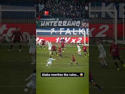 ALABA 🚀⚽️ Showing How Defenders Score!