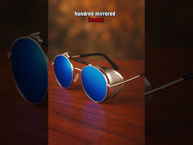Vídeo relacionado con Moto Góticas Gafas de Sol Redondas Vintage Envoltura Side Shield Retro Steampunk Hombres Mujeres