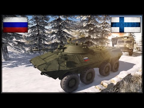 RUSSIAN CONVOY AMBUSHED Ep.2 - Red Rising Mod - Men of War: Assault Squad 2