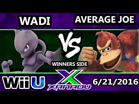 S@X 156 - DCe | Average Joe (DK) Vs. WaDi (Mewtwo) SSB4 Tournament - Smash Wii U - Smash 4