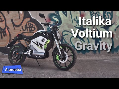 Italika Voltium Gravity - Manejamos la nueva moto 100% eléctrica