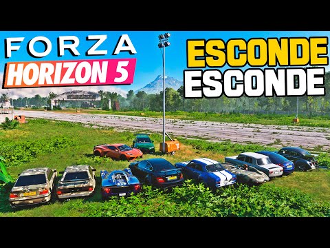 PRIMEIRO ESCONDE ESCONDE NO CANAL - FORZA HORIZON 5 GAMEPLAY