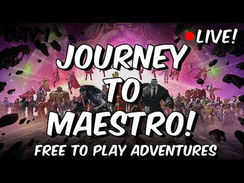 Free To Play Act 4 Progress - Journey To Maestro! - Marvel Contest Of Champions