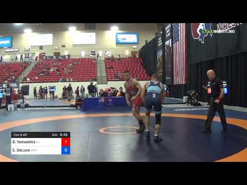 2018 Marine Corps US Open/Senior Men's Greco-Roman 72 Con 8 #2 - Bobby Yamashita (All ) Vs. Eleaza