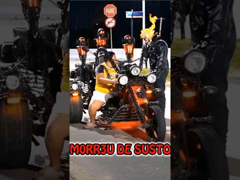 Motoqueiro Fantasma Saiu e Quando Voltou...Ghost Rider Prank
