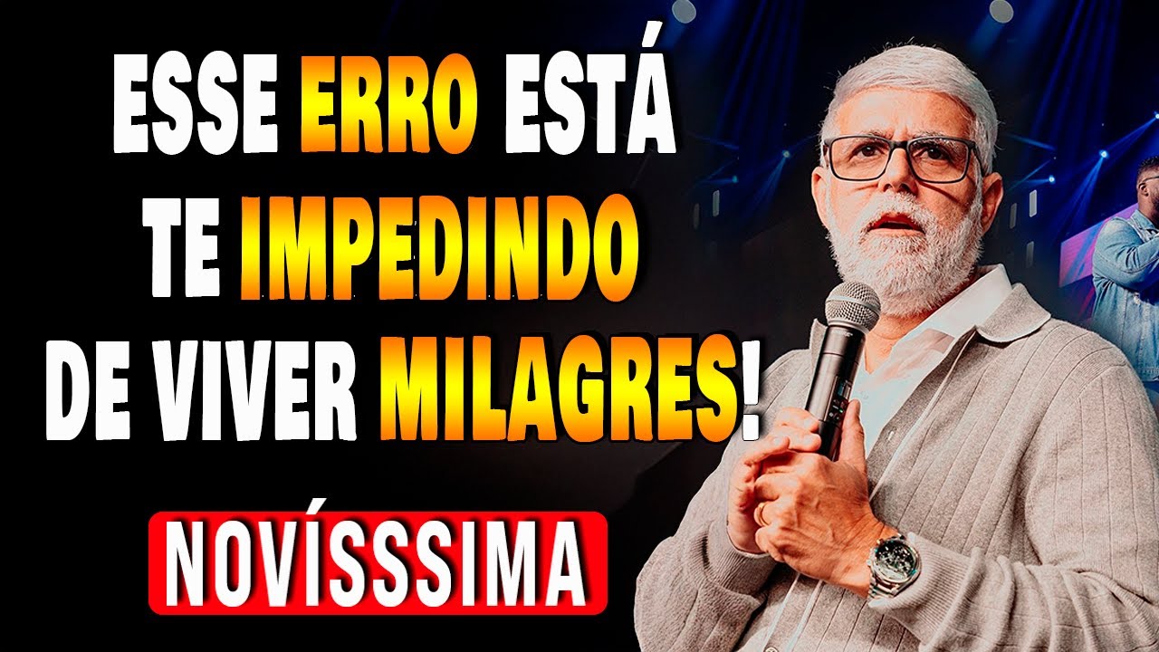 Pr Claudio Duarte 2025:  O ERRO QUE VOCÊ COMETEU NÃO DEFINE O SEU FUTURO  |Pregação Evangélica 2025