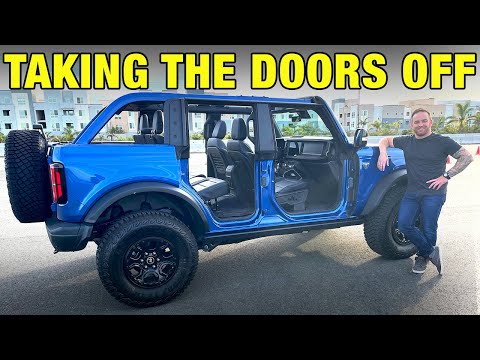 How to Remove the Doors and Top From Our New 2021 Bronco
