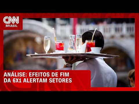 Entenda quais as maiores preocupações dos setores com o possível fim da 6×1 | CNN 360°