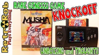 Chinese Knockoff Musha for Sega Genesis Unboxing, Gameplay and Thoughts