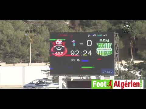 Ligue 2 Algérie (27e journée) : ES Mostaganem 0 - 1 ASO Chlef