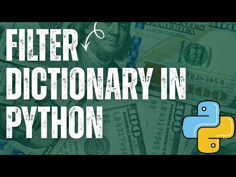 Filtering Dictionary Data In Python