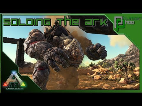 Soloing the Ark S4E113 - ROCK ELEMENTAL TAMING WITH CANNONS