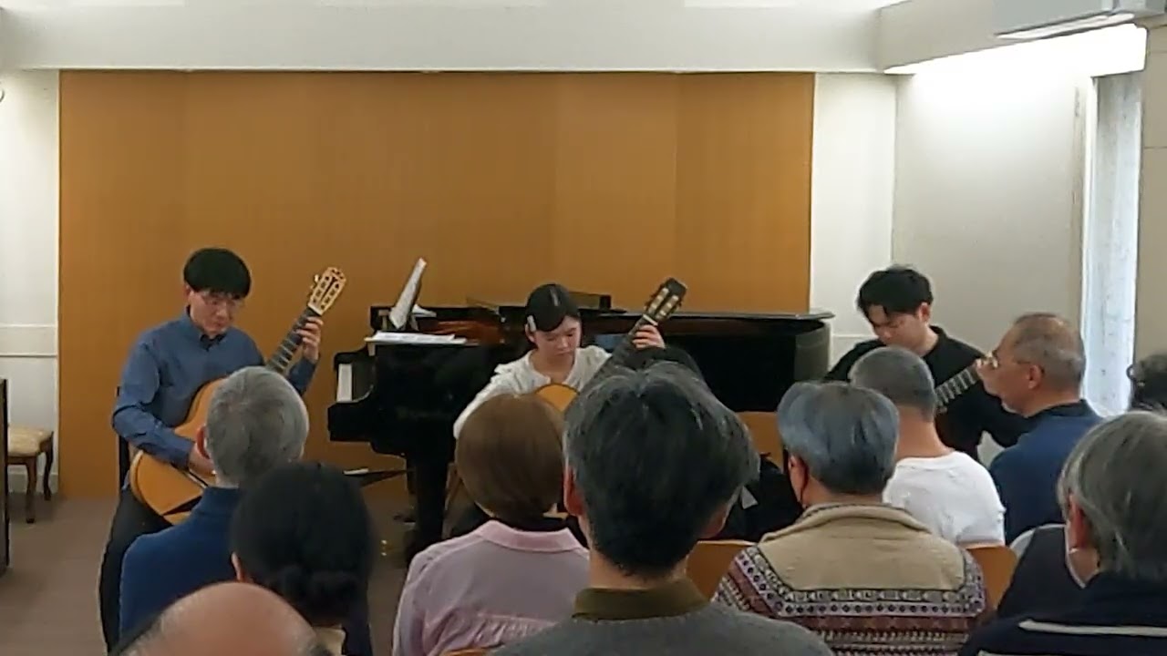 光の街（佐藤弘和 Hirokazu Sato）｜服部文厚 & 田嶋恵 & 小暮浩史     #classicalguitar