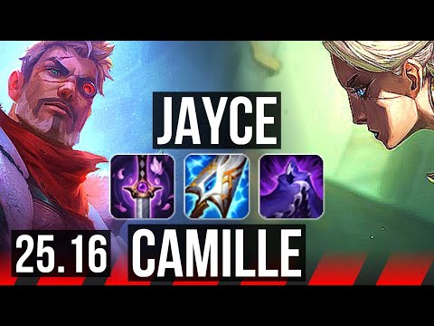 JAYCE vs CAMILLE (TOP) | Dominating | KR Master | 25.16