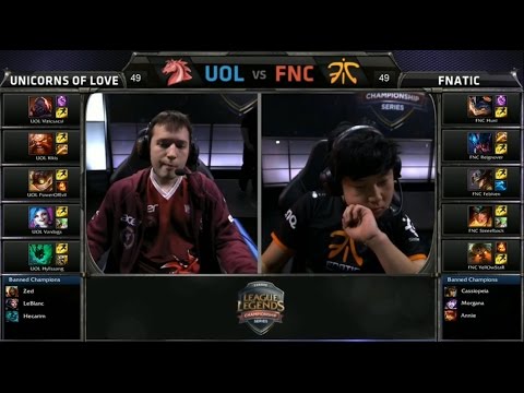 EU LCS FNC vs UOL Game 2 Highlights (EU LCS Spring Playoffs Finals 2015)