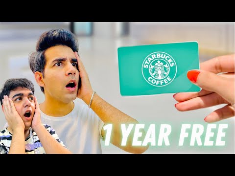 GETTING 1 YEAR FREE STARBUCKS from my Sister | Baby Queen | Rimorav Vlogs presents RI Vlogs