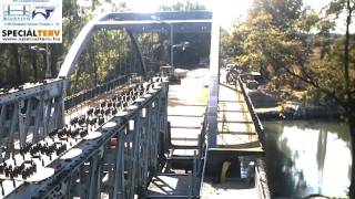 preview picture of video '2009. október 5. egy percben - Halászi Mosoni Duna-ág híd építési munkálatai'
