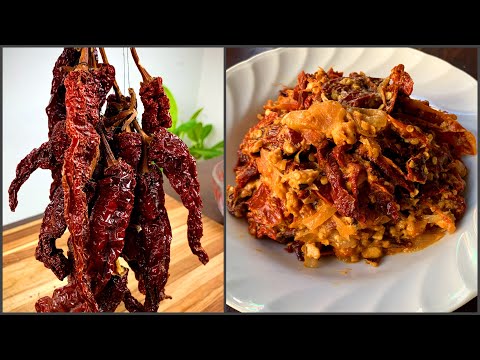 Homemade Ema Datshi - A traditional food of Bhutanese.