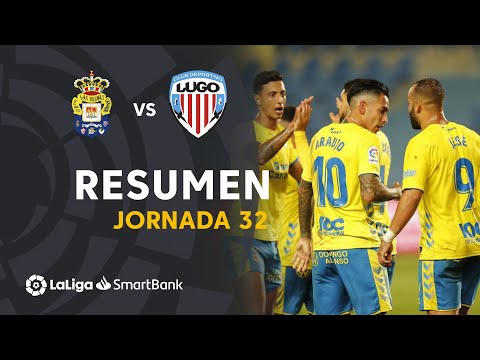 Resumen de UD Las Palmas vs CD Lugo (6-1)