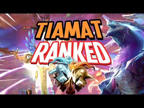 TIAMAT IS FINALLY HERE IN RANKED PLAY! | Tiamat Ranked Duel - SMITE