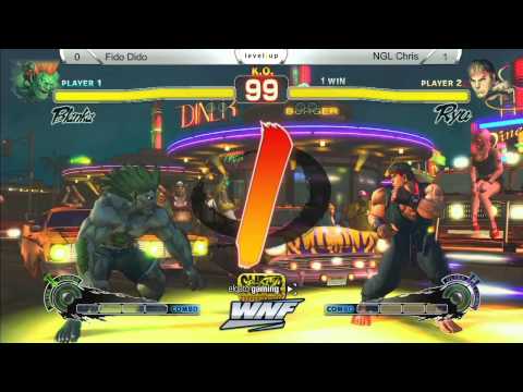 SSF4AE Fido Dido vs NGL Chris - WNF 1.7