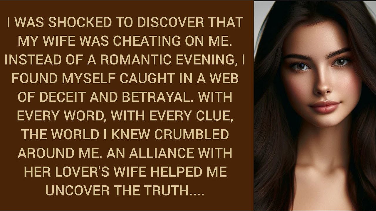 I was shocked to discover that my wife was cheating on me....