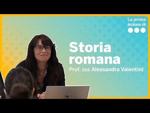 The First Lesson in Roman History - Alessandra Valentini