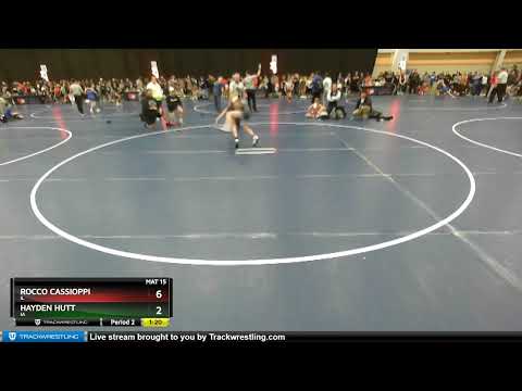 102 Lbs Champ. Round 1 - Rocco Cassioppi, IL Vs Hayden Hutt, IA 6778