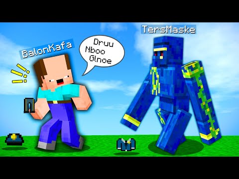 BALON KAFA'YI POLİS GOLEM OLARAK TROLLEDİM ! - Minecraft