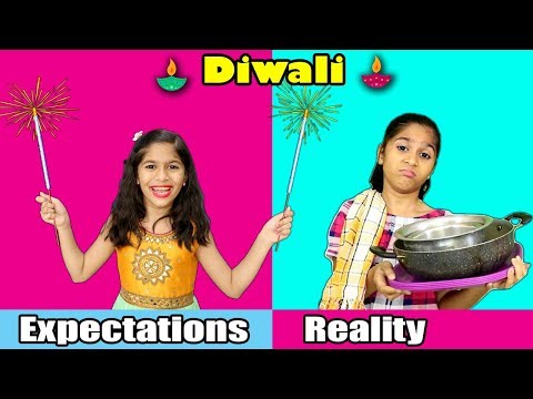 DIWALI : Expectations Vs Reality | Pari's Lifestyle Diwali Video