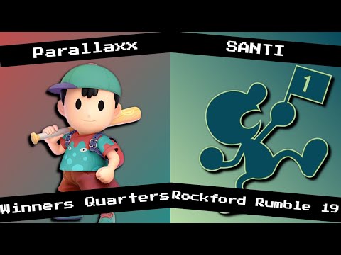 Winners Quarters - Parallaxx (Ness) vs SANTI (Mr Game and Watch) Rockford Rumble 19