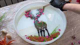 NO ONE SHOWS THIS! A Resin Table Idea You’ve Never Seen Before. DIY.