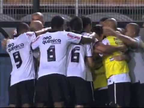 Corinthians 4 x 0 Ituano - Paulistão 09/02/11 - Gol do  Chicão