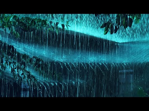 Midnight Rain & Thunder 🌧️ Nature’S White Noise For Stress Relief 💤 Relaxing Sounds For Sleeping