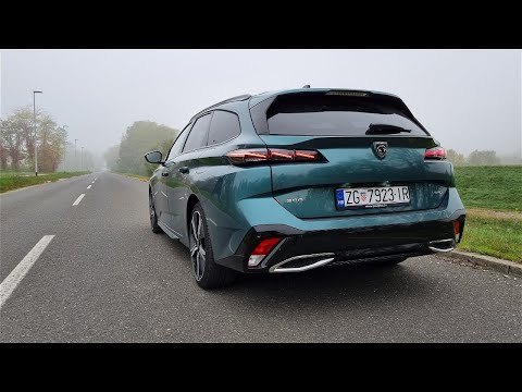 Peugeot 308 SW Hybrid 225 - 0-100 km/h acceleration (Hybrid, Sport mode)