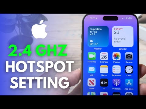 How To Change 5 GHz Hotspot To 2.4 GHz On iPhone