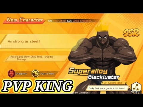 How Strong Is Superalloy Blackluster In One Punch Man I PVP King Superalloy BlackBuster