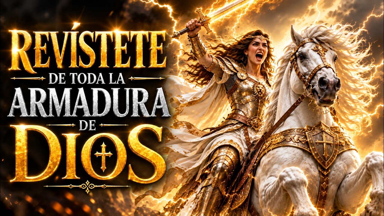 🔥¡CUANDO LLEGUE LA PRUEBA, NO CAERÉ! ⚔️ | TENGO LA ARMADURA DE DIOS | Canto de Guerra - Efesios 6