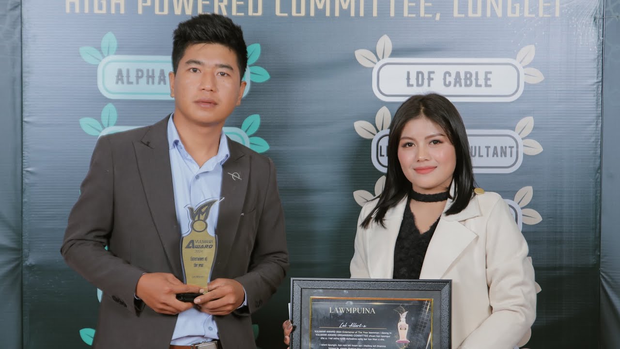 Award -2 (Entertainer of the year) || Lelte leh Vulmawi kan dawng ve ve