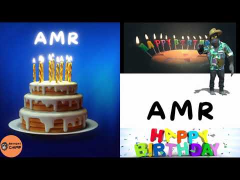 AMR Happy Birthday Song and Dance - It's Your Birthday - Happy Birthday to You AMR