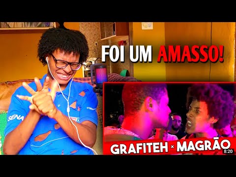 [VINGANÇA!😮] MAGRÃO x GRAFITEH |React [NORTE x ZIL | Santana | SP]